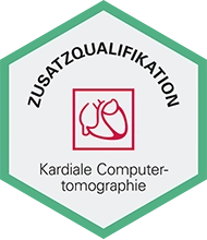 Logo Zusatzqualifikation Kardio-CT Stufe 1 der DGK